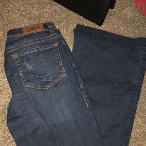 Rock&Roll Cowgirl High Rise Trouser Jeans 30X36